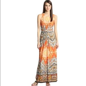 🔥DONNA MORGAN🔥BOLD PRINTED MAXI DRESS🔥